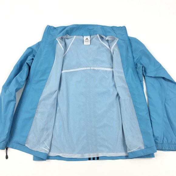 Adidas Lightweight Windbreaker Women's Size L - Picture 3 of 7